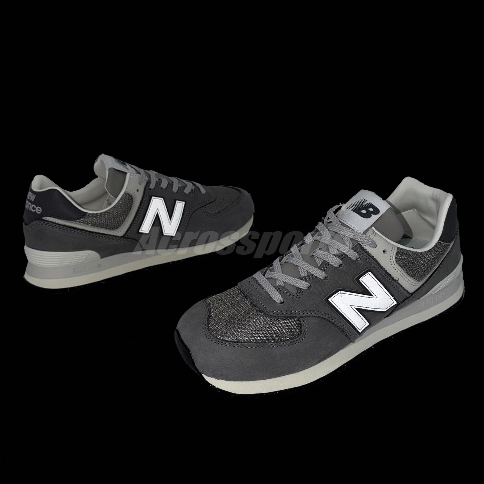 New Balance 574 NB Grey Men Unisex Casual Lifestyle Shoes Sneakers